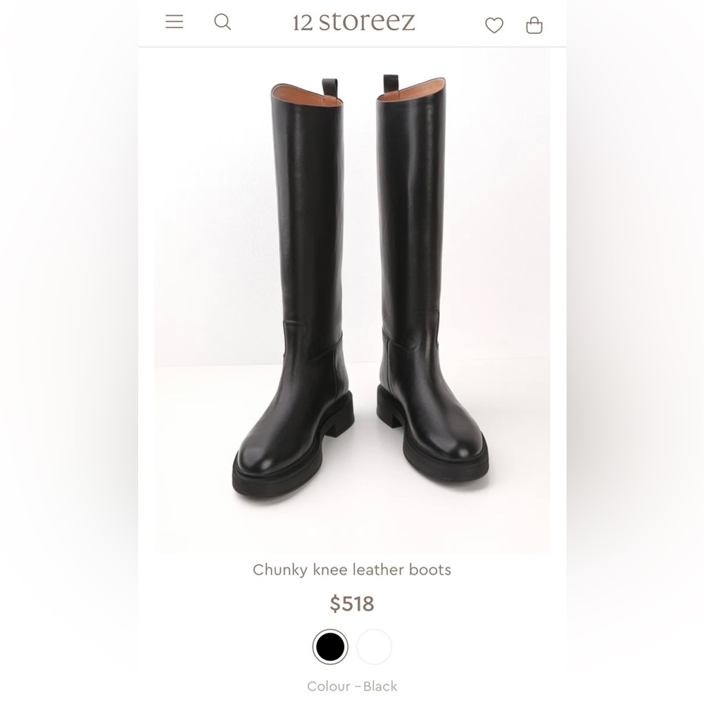12 storeez new never been worn boots! Size 40